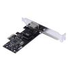 2018 New PCI-E Express 10/100/1000M Gigabit Ethernet LAN Network Desktop Controller Card Support Full Duplex Flow Control view 2
