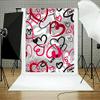0.9X1.5m Romantic Photography Studio Backdrop Art Cloth Lover Wedding Photo Background Decor view 2
