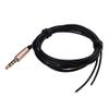 1.25m/4.1ft 3.5mm Jack DIY Earphone Audio Cable Headphone Repair Replacement Wire Cord Line view 1