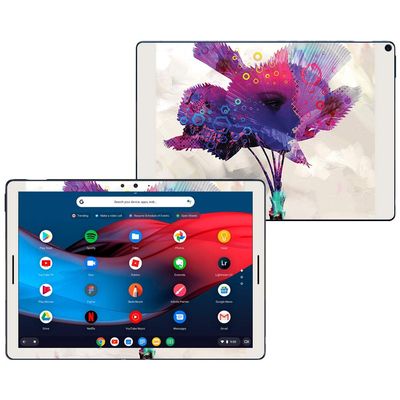 MightySkins Skin Compatible with Google Pixel Slate 12.3" (2018) - Mini Palm | Protective, Durable, and Unique Vinyl Decal wrap Cover | Easy to Apply, Remove, and Change Styles | Made in The USA