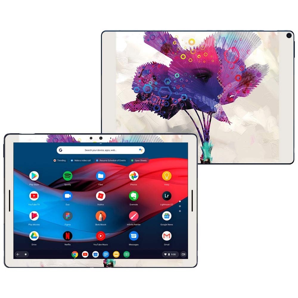MightySkins Skin Compatible with Google Pixel Slate 12.3" (2018) - Mini Palm | Protective, Durable, and Unique Vinyl Decal wrap Cover | Easy to Apply, Remove, and Change Styles | Made in The USA