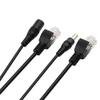 2pcs POE Adapter Cable RJ45 Injector Splitter Kit Tape Screened Passive Power Over Ethernet Synthesizer Separator Combiner view 3