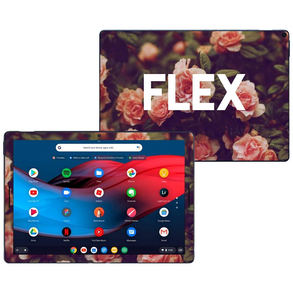 MightySkins Skin Compatible with Google Pixel Slate 12.3" (2018) - Flex | Protective, Durable, and Unique Vinyl Decal wrap Cover | Easy to Apply, Remove, and Change Styles | Made in The USA
