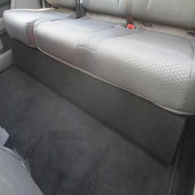 2015-2019 F150 Supercrew Dual 12 Downfire Subwoofer Box