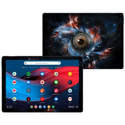 MightySkins Skin Compatible With Google Pixel Slate 12.3" (2018) - Eye See You | Protective, Durable, and Unique Vinyl Decal wrap cover | Easy To Apply, Remove, and Change Styles | Made in the USA