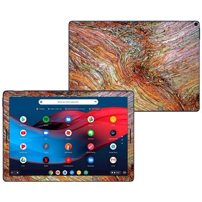 MightySkins Skin Compatible with Google Pixel Slate 12.3" (2018) - Woodlands | Protective, Durable, and Unique Vinyl Decal wrap Cover | Easy to Apply, Remove, and Change Styles | Made in The USA