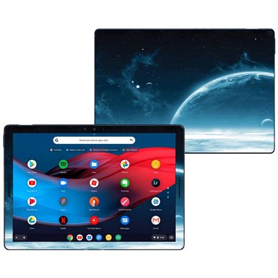 MightySkins Skin Compatible with Google Pixel Slate 12.3" (2018) - Outer Space | Protective, Durable, and Unique Vinyl Decal wrap Cover | Easy to Apply, Remove, and Change Styles | Made in The USA