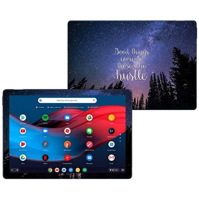 MightySkins Skin Compatible With Google Pixel Slate 12.3" (2018) - Hustle | Protective, Durable, and Unique Vinyl Decal wrap cover | Easy To Apply, Remove, and Change Styles | Made in the USA