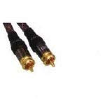 65-1706-2M, Cable Assembly Audio 2m 2(RCA) to 2(RCA) PL-PL (2 Items)