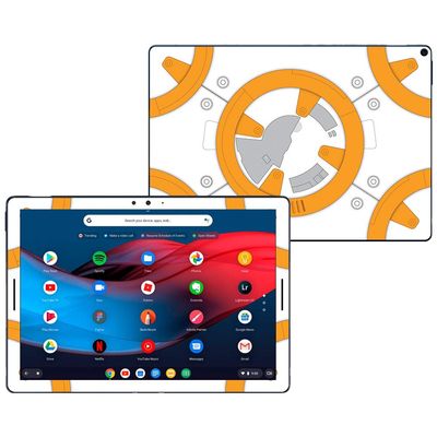 MightySkins Skin Compatible With Google Pixel Slate 12.3" (2018) - Baby Bot | Protective, Durable, and Unique Vinyl Decal wrap cover | Easy To Apply, Remove, and Change Styles | Made in the USA
