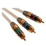 65-910, Cable Assembly RGB 2m 3(RCA) to 3(RCA) PL-PL