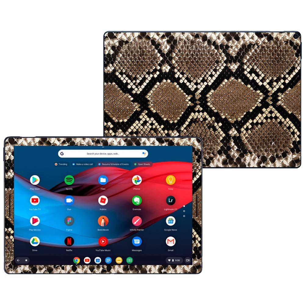 MightySkins Skin Compatible with Google Pixel Slate 12.3" (2018) - Rattler | Protective, Durable, and Unique Vinyl Decal wrap Cover | Easy to Apply, Remove, and Change Styles | Made in The USA