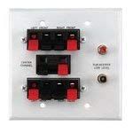 30-1515, Connector Accessories Home Theater Audio Wall Plate (2 Items)