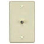 30-1042-BU, Connector Accessories Single Connector Standard Wall Plate Ivory Bulk (25 Items)