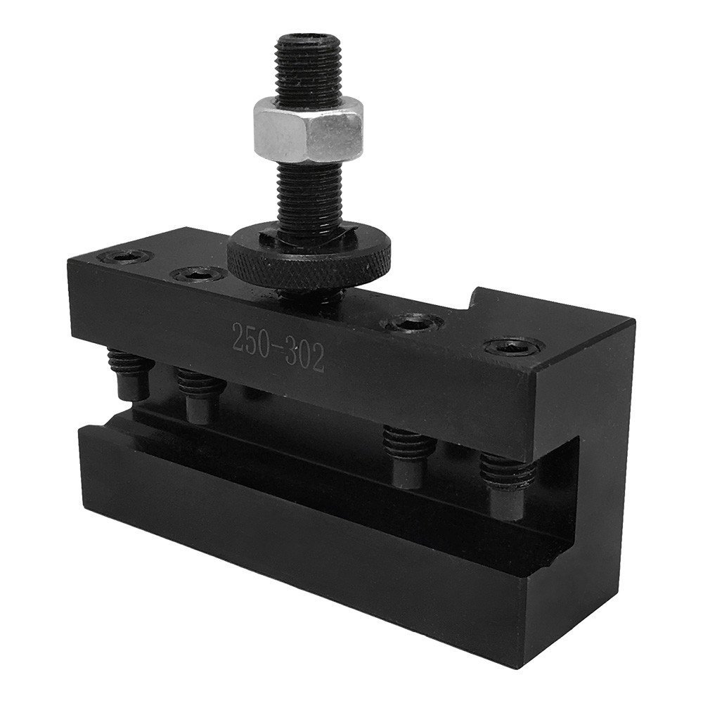 MH GLOBAL 3/4 Inch Diameter Shank CXA#1 Quick Change Turning Facing Lathe Tool Post Holder (250-302)