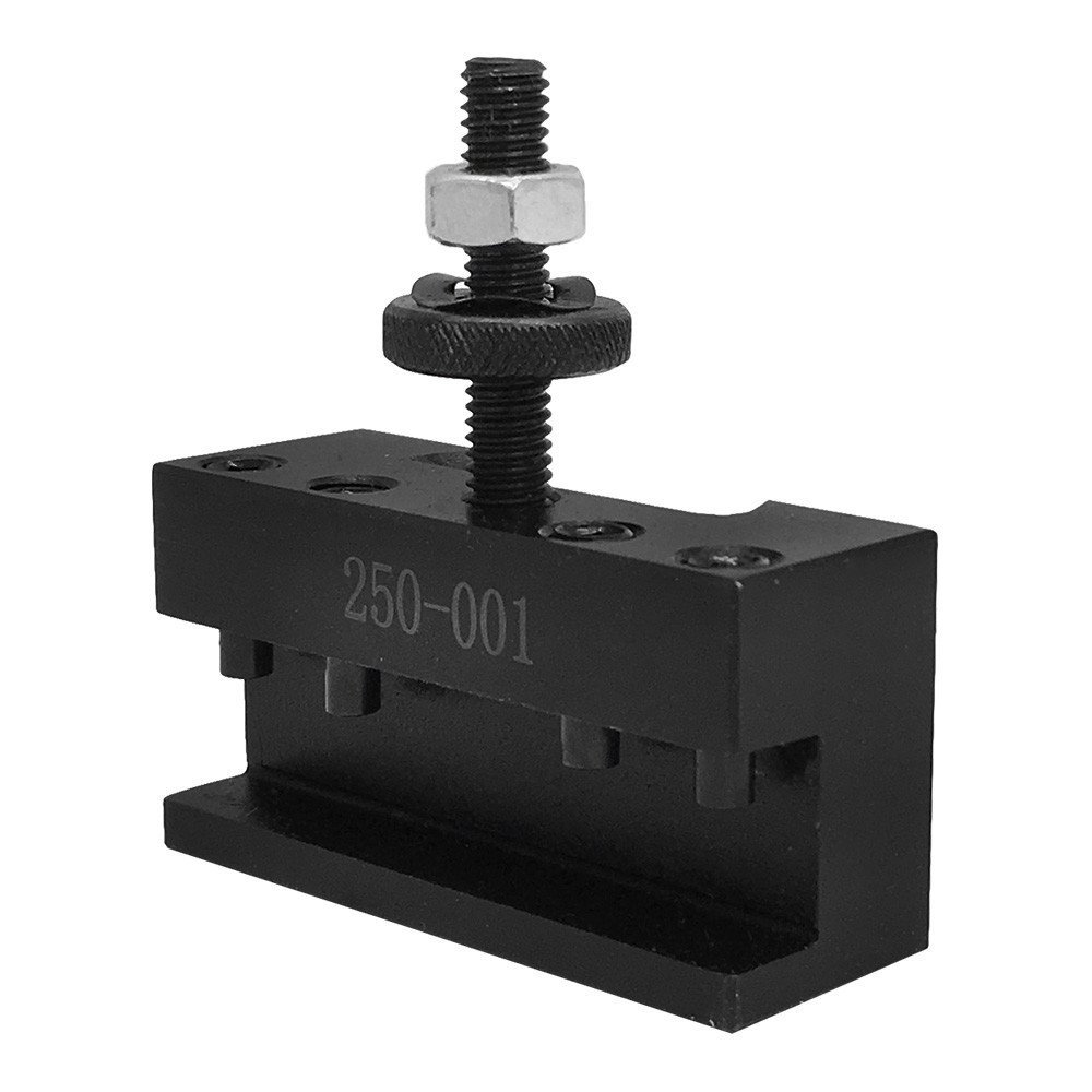 MH GLOBAL 1/2 Inch Capacity OXA#1 Quick Change Turning Facing Lathe Tool Post Holder (250-001)