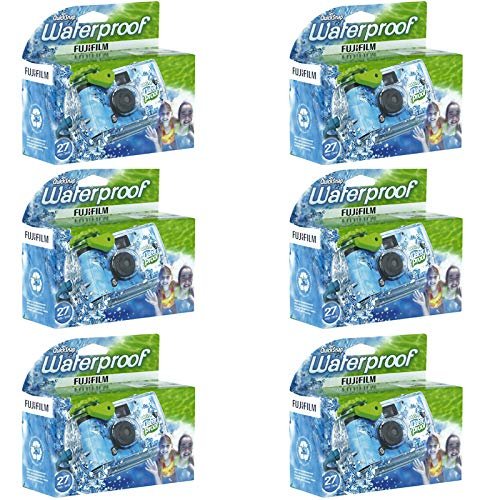 Fujifilm QuickSnap 800 Waterproof 35mm One-Time-Use Disposable Camera, 27 Exposures