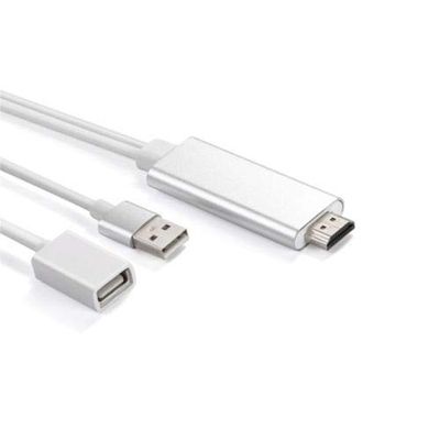 1080P HDMI AV HD TV Adapter Adaptor Video Cable Cord for Samsung Galaxy J3 Phone