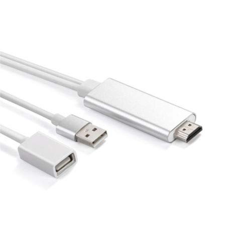 1080P HDMI AV HD TV Adapter Adaptor Video Cable Cord for Samsung Galaxy J3 Phone