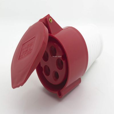 Davitu 32A 3P N E 5 pin 220-380V/240-415V IP44 225 three phase splashproof industrial connector/coupler