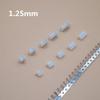 Davitu 20 Set 1.25mm Pitch Connector Micro JST Right Angle Pin 2/3/4/5/6/7/8/9/10P (Pin Header + Housing + Terminal) - (Color: 2P 20sets) view 1