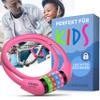 Bchel Sekura 60505209 Unisex Children's Combination Lock 120 cm with Coloured Cover 4 Digits Programmable Pink view 1