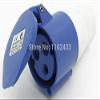 Davitu 32A 2P E 3 pin 220-240V IP44 223L single phase splashproof industrial connector coupler with cable sleeve view 1