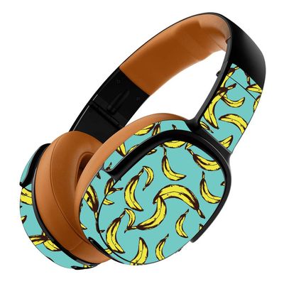 MightySkins Skin Compatible with Skullcandy Crusher 360 Wireless Headphones - Bananas | Protective, Durable, and Unique Vinyl wrap Cover | Easy to Apply, Remove, and Change Styles | Made in The USA