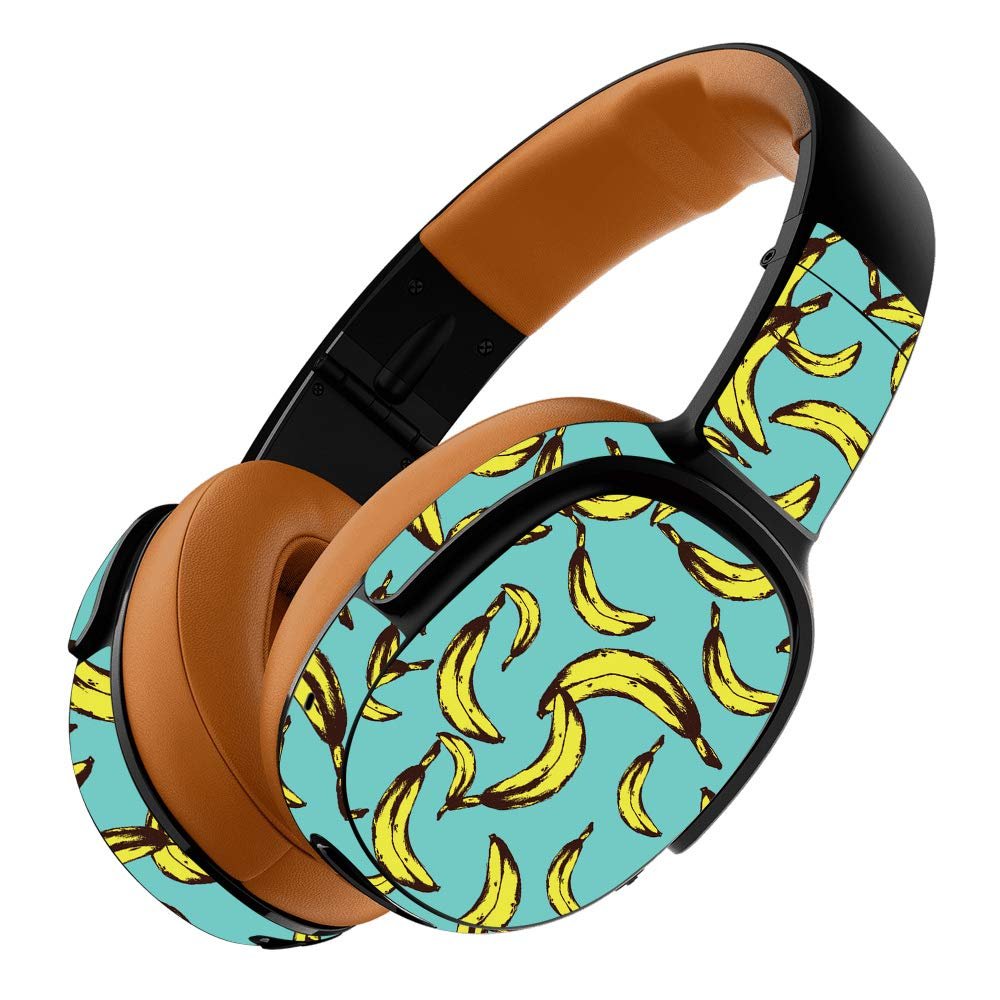 MightySkins Skin Compatible with Skullcandy Crusher 360 Wireless Headphones - Bananas | Protective, Durable, and Unique Vinyl wrap Cover | Easy to Apply, Remove, and Change Styles | Made in The USA