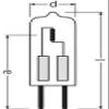 Osram 094277 - Osram Halostar Starlite 50W 12V GY6.35 2000HR Bi Pin Base Single Ended Halogen Light Bulb view 3