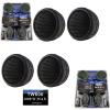 AUDIOBANK 5 Pairs 2000W Total Power Super High Frequency Mini Dome 1 Inch Car Tweeters 5X view 4