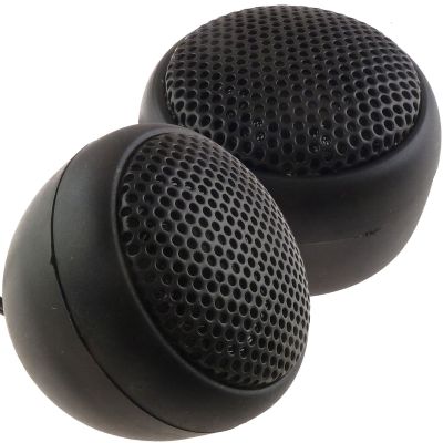 1.5" Micro Tweeter Pair 550W CAR Truck Hard Dome Built in Crossover US Shipper