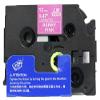 1/Pack LM Tapes - LMeMQP35 Premium 1/2" White Print on Berry Pink Label Compatible with P-Touch TZe-MQP35 Tape TZ-MQP35 and Includes a Nice Tape Color/Size Guide. Replaces 12mm 0.47 Laminated view 2
