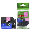 1/Pack LM Tapes - LMeMQP35 Premium 1/2" White Print on Berry Pink Label Compatible with P-Touch TZe-MQP35 Tape TZ-MQP35 and Includes a Nice Tape Color/Size Guide. Replaces 12mm 0.47 Laminated view 3
