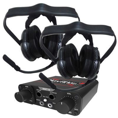 NavAtlas 10 Intercom W/Headset Behind The Head