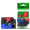 6/Pack LMe465 Premium 1.5" White Print on Red Label Tape, Compatible with Brother TZe-465 P-Touch Tape 36mm Laminated Replacement Label Tape. view 1