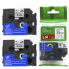 2/Pack LMe961 Premium 1.5" Black Print on Silver Label Tape, Compatible with Brother TZe-961 P-Touch Tape 36mm Laminated Replacement Label Tape. view 1