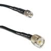10 feet RG58 Silver Plated SMA Male to TNC Male RF Coaxial Cable view 1