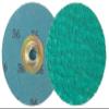 Weiler 60378 Saber Tooth Ceramic Alumina Blending Disc, 3" Diameter, 80 Grit, Type R Hub Style Compatable with 3M Roloc, Made in The USA (Pack of 100) view 1