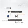 ATEN CS1182DP KVM Secure Switch, 2-Way, DisplayPort, USB, Audio view 3