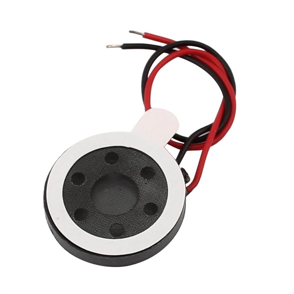 Aexit 15mm Dia Speakers 8 Ohm 1W 2-Wire Mini Audio Mediant Magnetic Speaker for Satellite Speakers Tablet PC