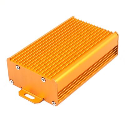 Aexit 113 x Audio & Video Accessories 70 x 35mm Multi-Purpose Electronic Extruded Aluminum Enclosure Connectors & Adapters Box Golden