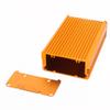 Aexit 113 x Audio & Video Accessories 70 x 35mm Multi-Purpose Electronic Extruded Aluminum Enclosure Connectors & Adapters Box Golden view 2