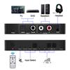 Digital to Analog Audio Converter with Remote, 192KHz/24bit Digital Coaxial Toslink to Analog L/R RCA 3.5mm Audio with Both Toslink Cable and Coaxial Cable view 4