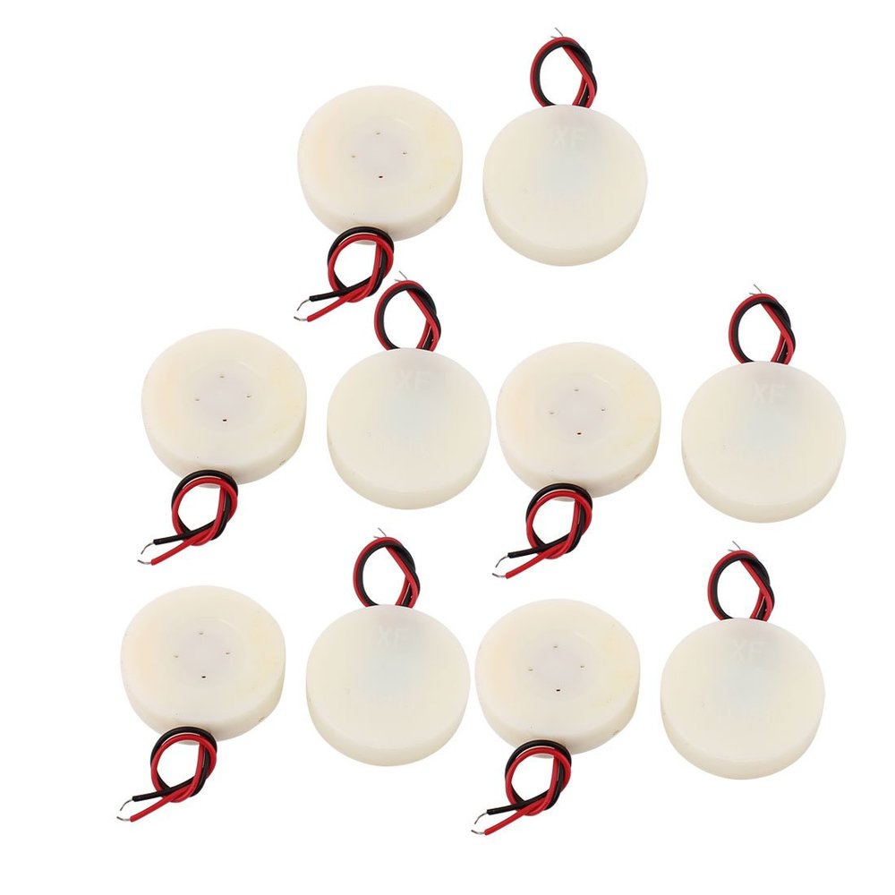 Aexit 10 Pcs Speaker Parts & Components ABS High Temp Resistant 150 Ohm Impedance Loudspeaker for Speaker Grills Telephone Receiver