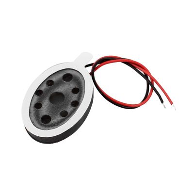 Aexit 18 x Speakers 13 x 4mm Oval 8 Ohm 1W Dual Wire Mini Audio Full Range Stereo Speaker for Satellite Speakers Tablet PC