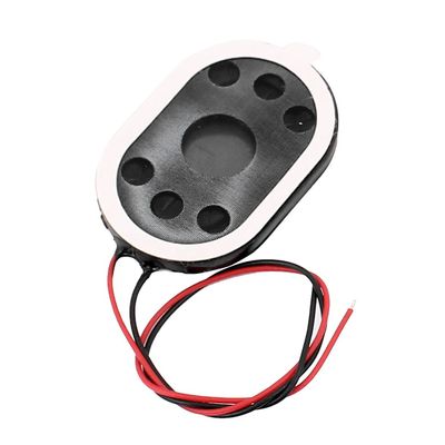Aexit 30 x Speakers 20 x 4mm Oval 8 Ohm 1W Dual Wire Mini Audio Full Range Stereo Speaker for Satellite Speakers Tablet PC