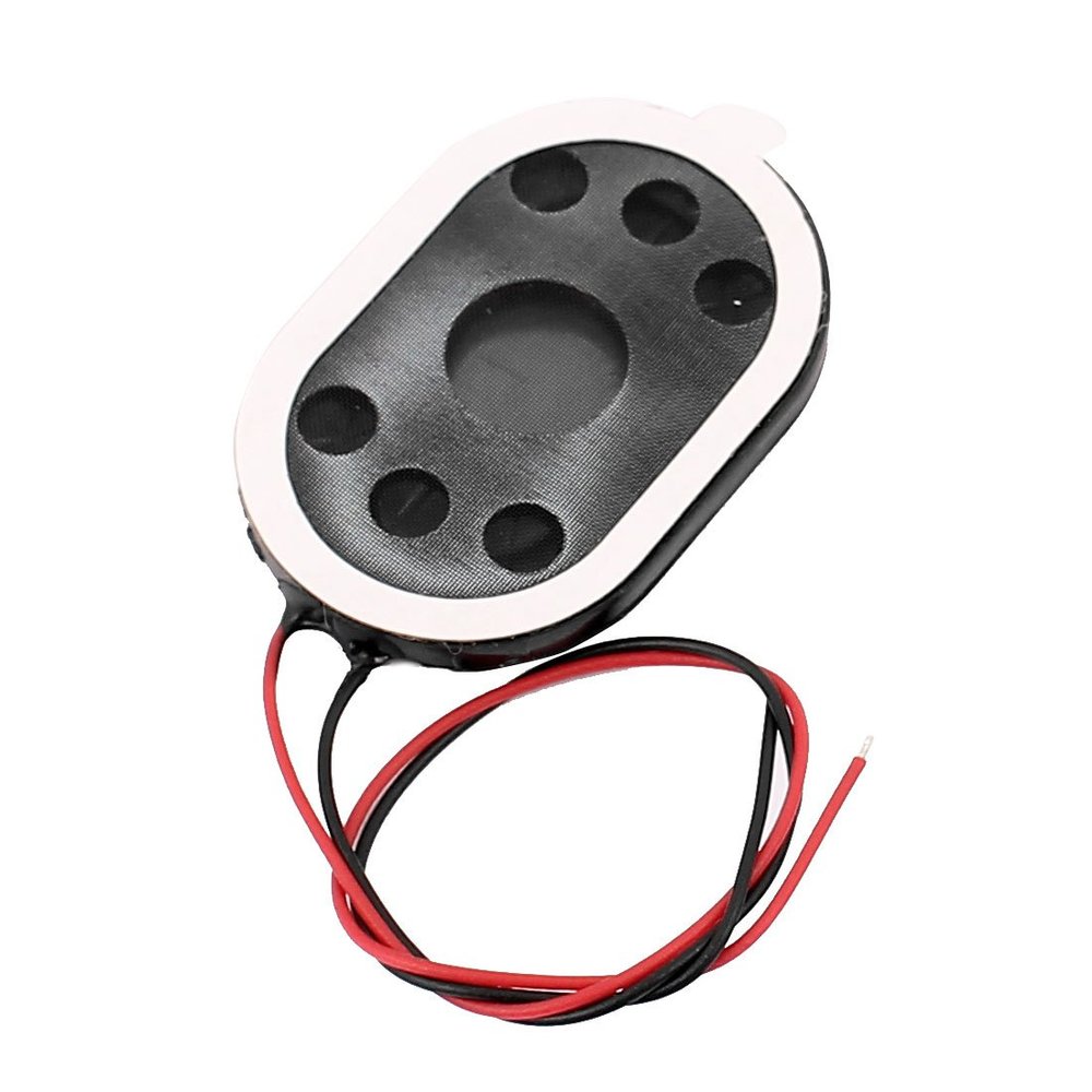 Aexit 30 x Speakers 20 x 4mm Oval 8 Ohm 1W Dual Wire Mini Audio Full Range Stereo Speaker for Satellite Speakers Tablet PC