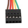 Aexit 2 Pcs Audio & Video Accessories Female 5P Jumper Wires Cables Pi Pic Breadboard DIY Connectors & Adapters 50cm Long view 2