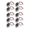 Aexit 10pcs 18 Speakers x 13 x 4mm Oval 8 Ohm 1W Dual Wire Mini Audio Full Range Stereo Speaker for Satellite Speakers Tablet PC view 1